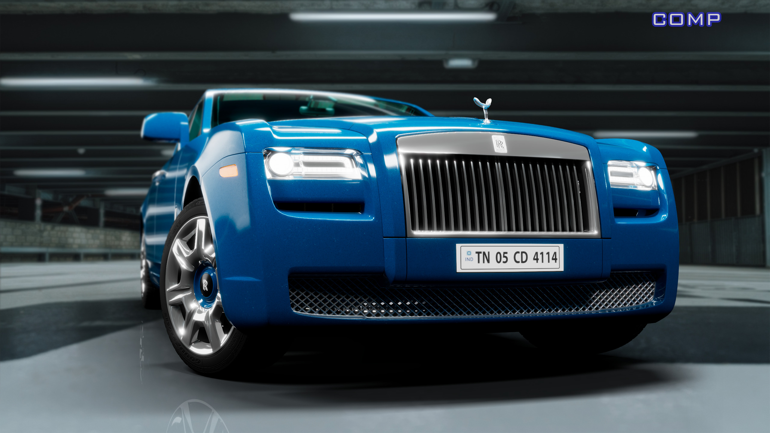 Rolls Royce Ghost 3D model_1