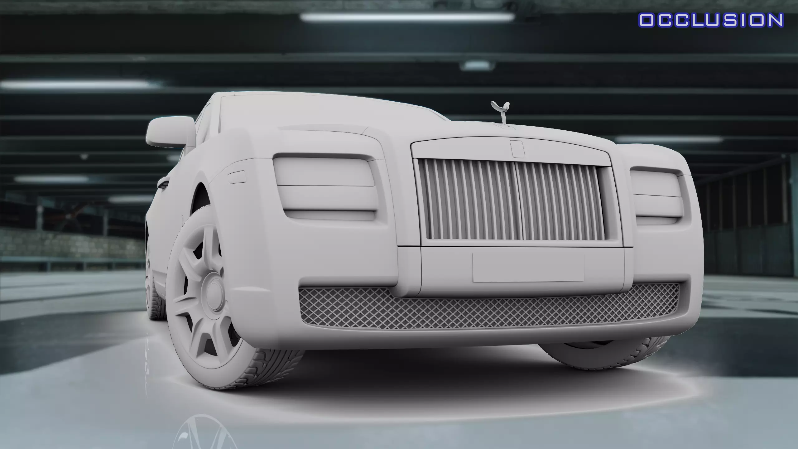 Rolls Royce Ghost 3D model_0