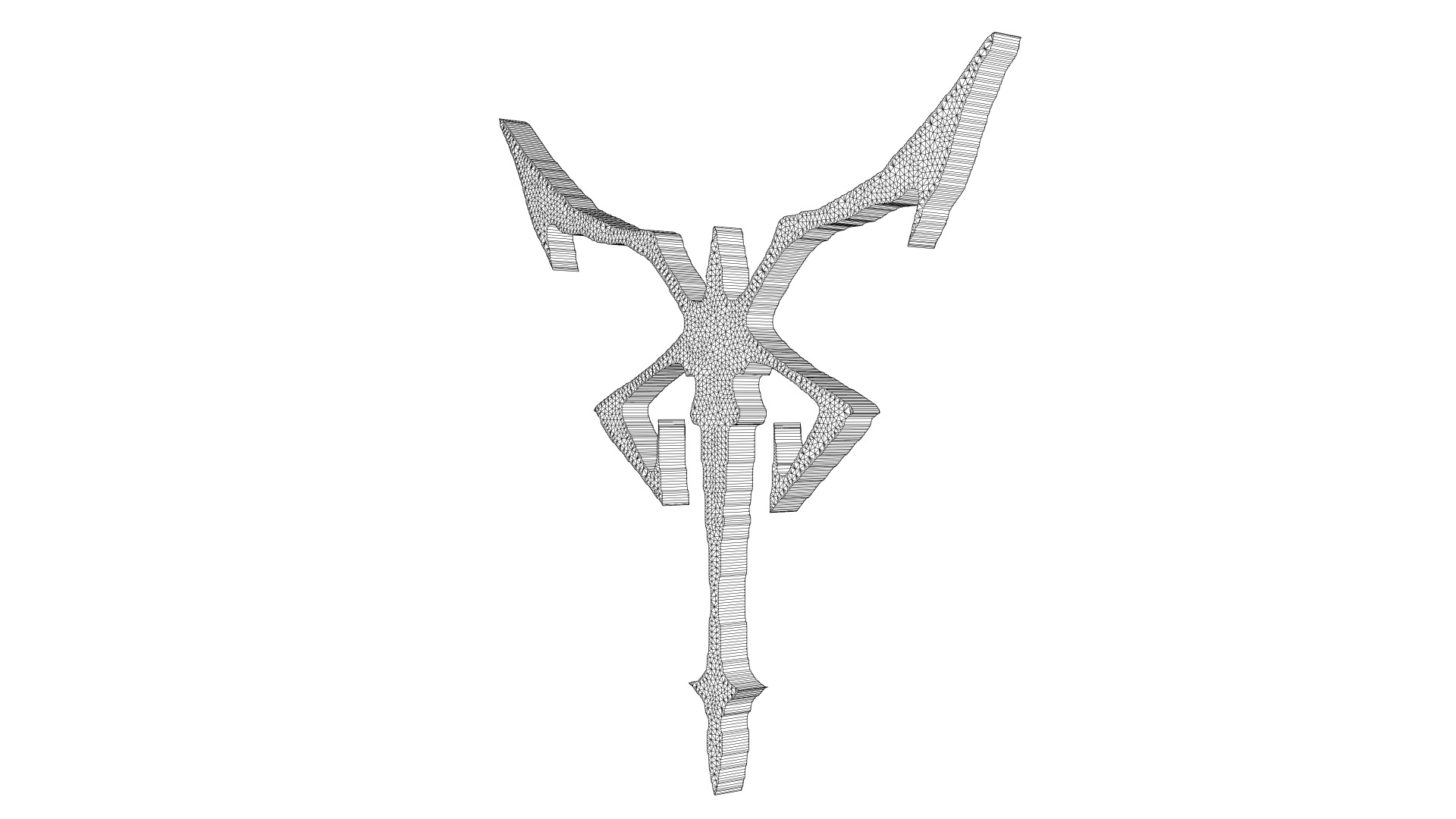 Los Illuminados Insignia Wooden Edition 3D model_14