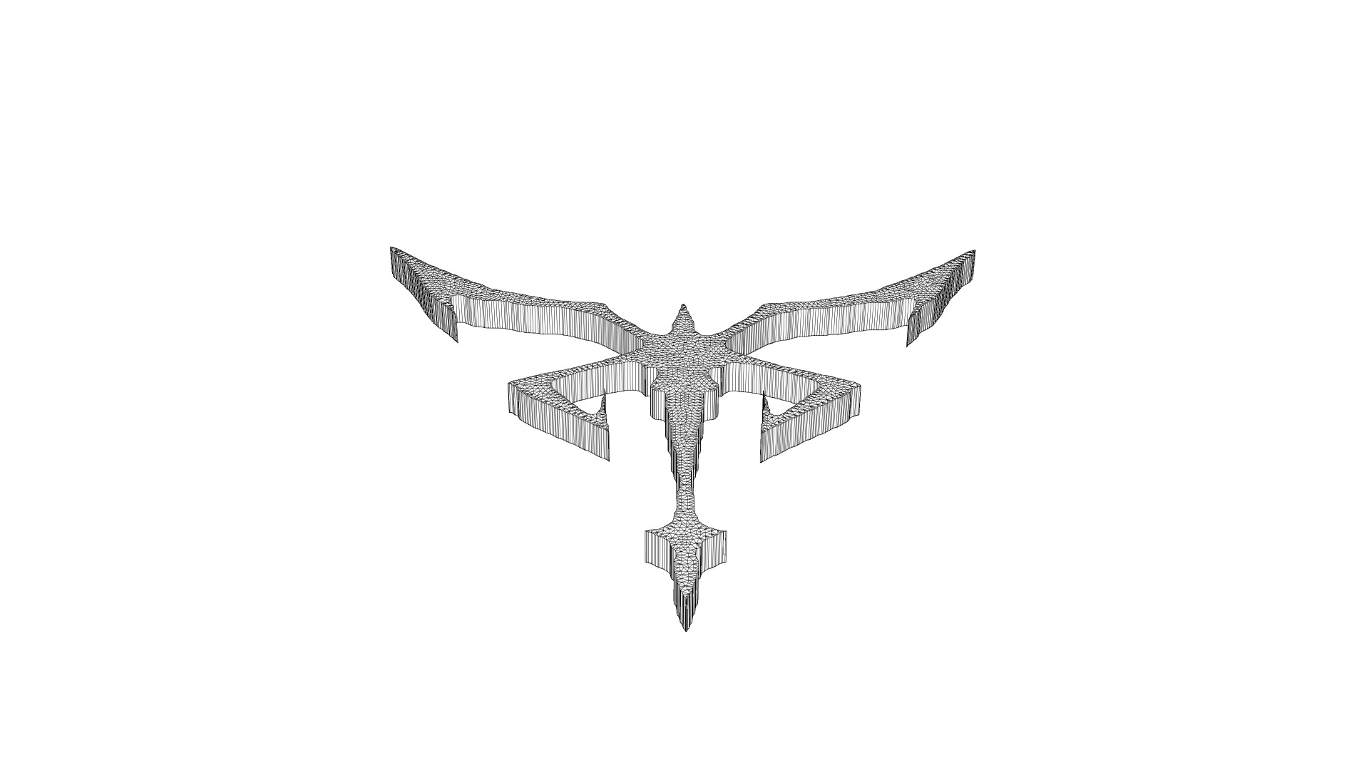 Los Illuminados Insignia Wooden Edition 3D model_16