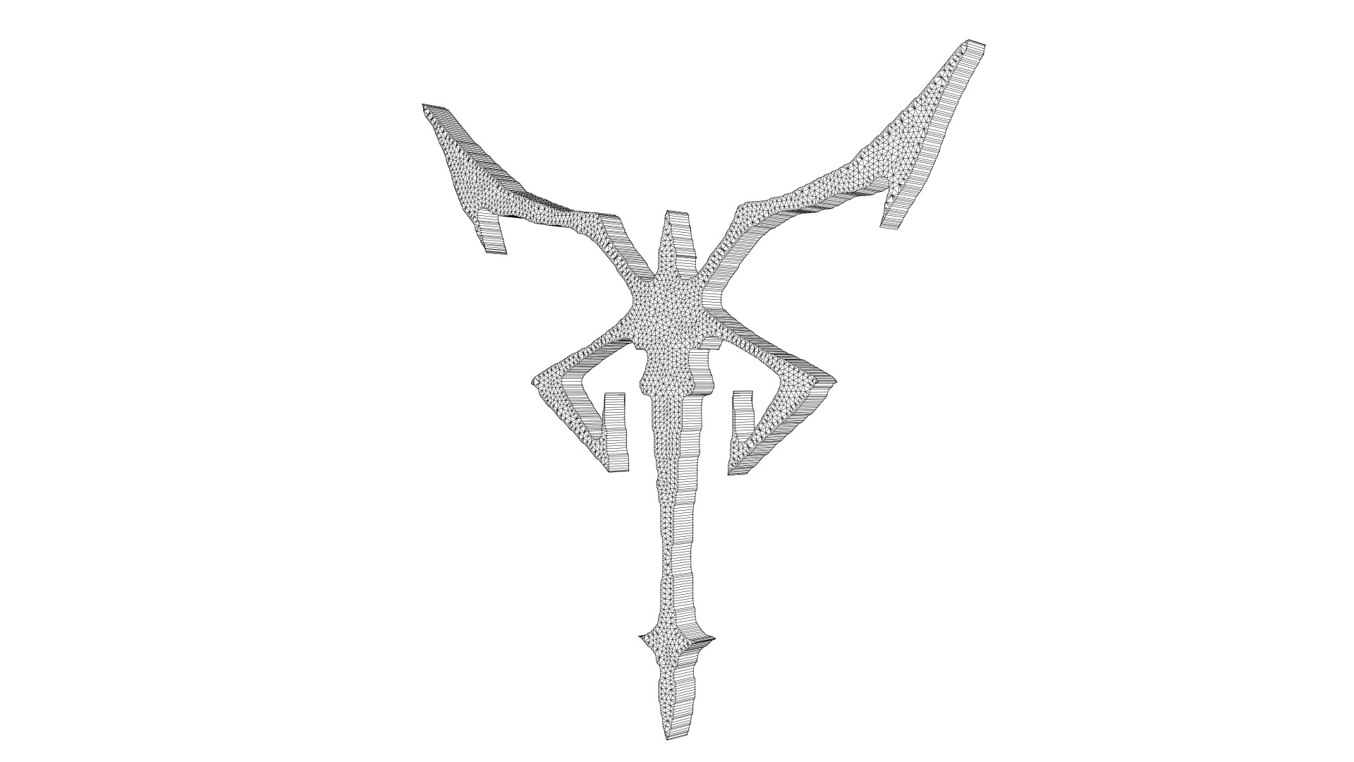 Los Illuminados Insignia Wooden Edition 3D model_12