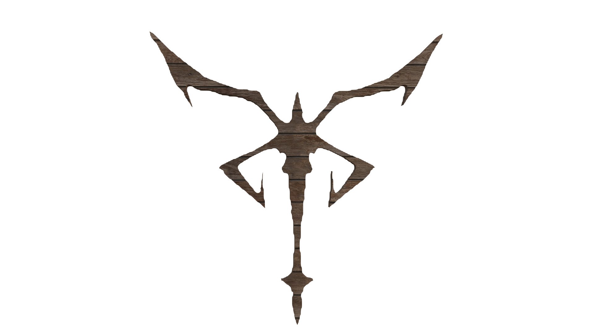 Los Illuminados Insignia Wooden Edition 3D model_5