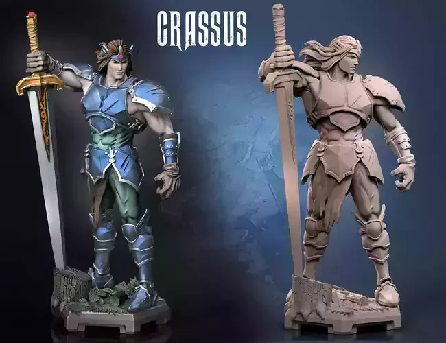 Crassus the Fighter 3D print model