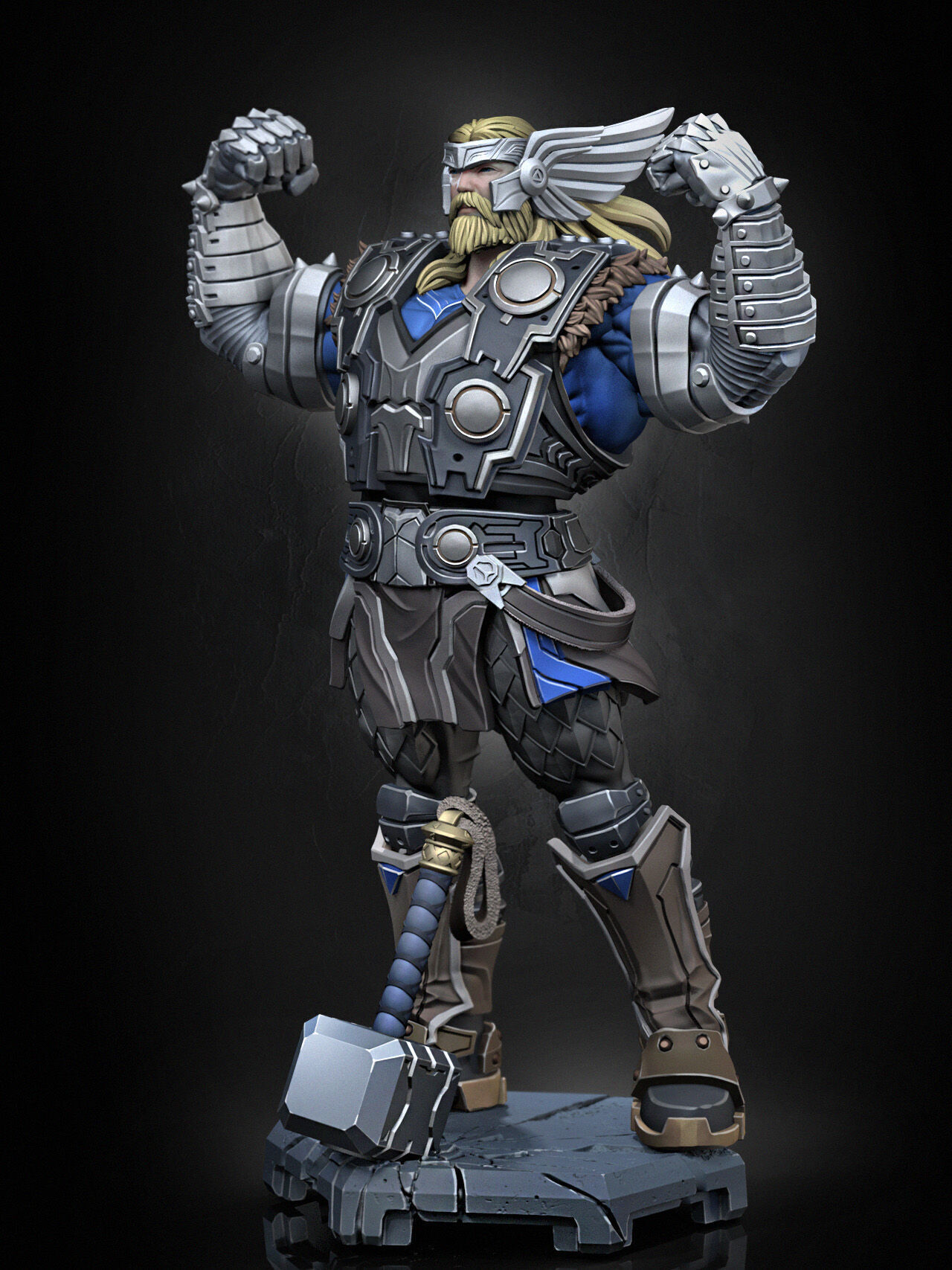 Thor Midgard Umber 3D print model_5