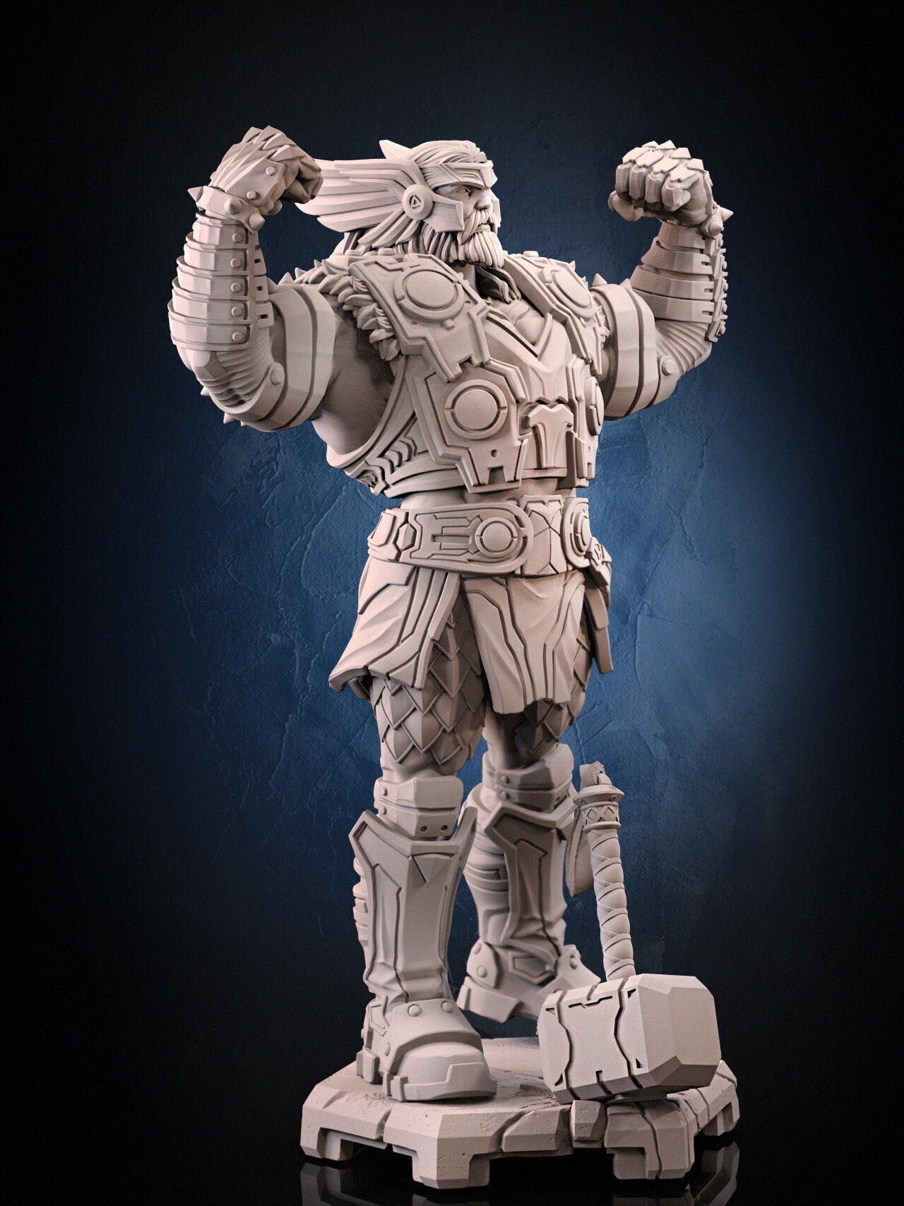 Thor Midgard Umber 3D print model_9