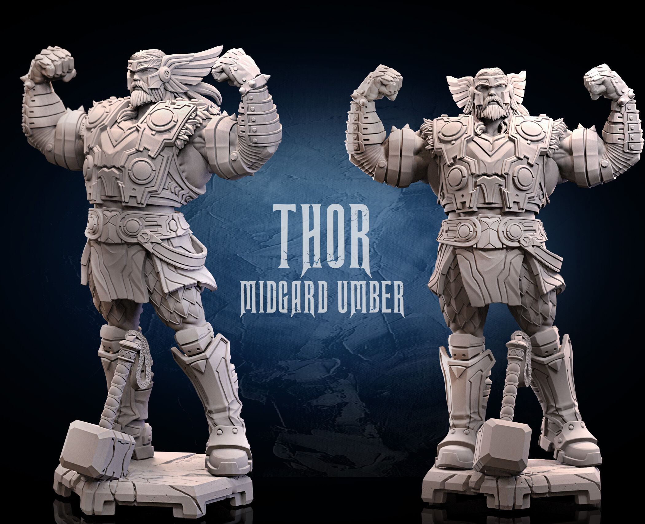 Thor Midgard Umber 3D print model_3