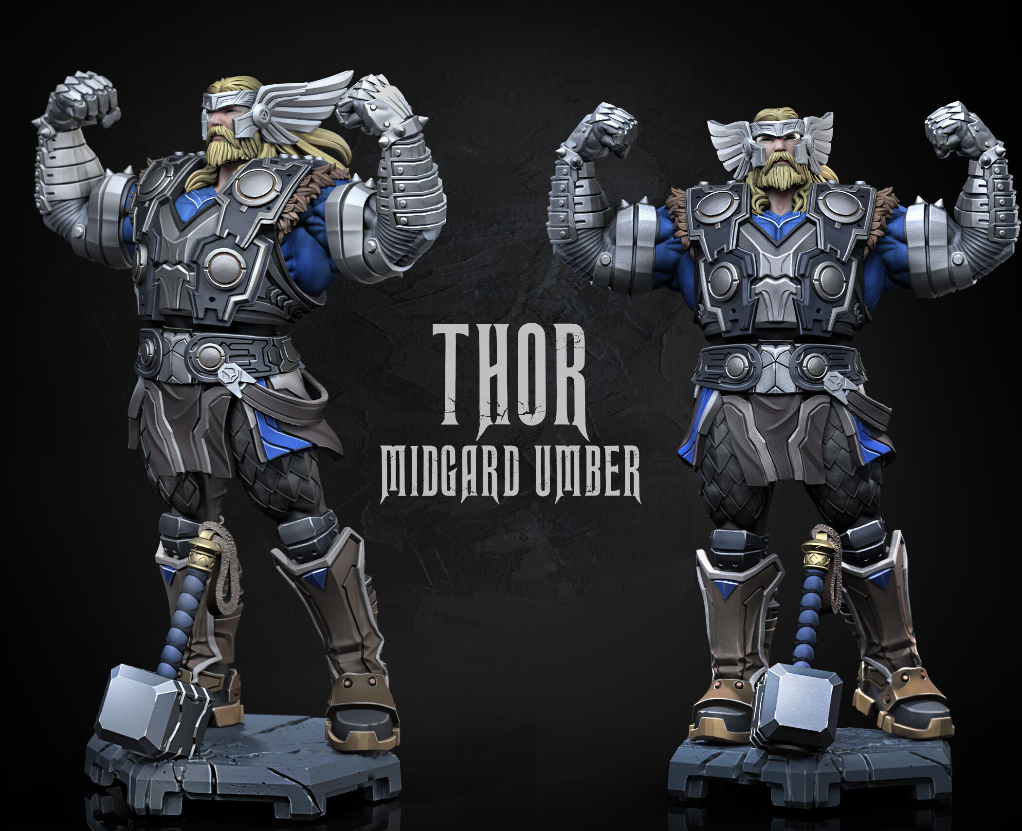 Thor Midgard Umber 3D print model_2