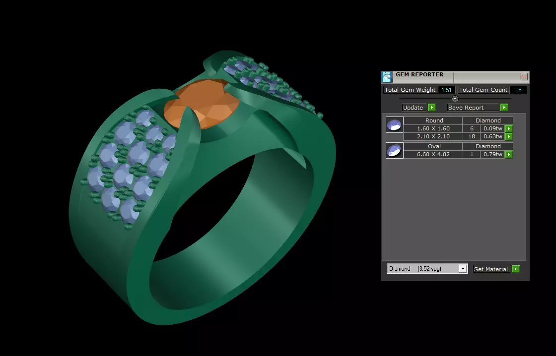 The Best Tango Men Ring 3D print model_0