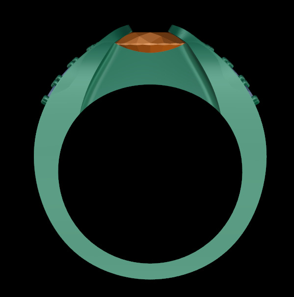 The Best Tango Men Ring 3D print model_2