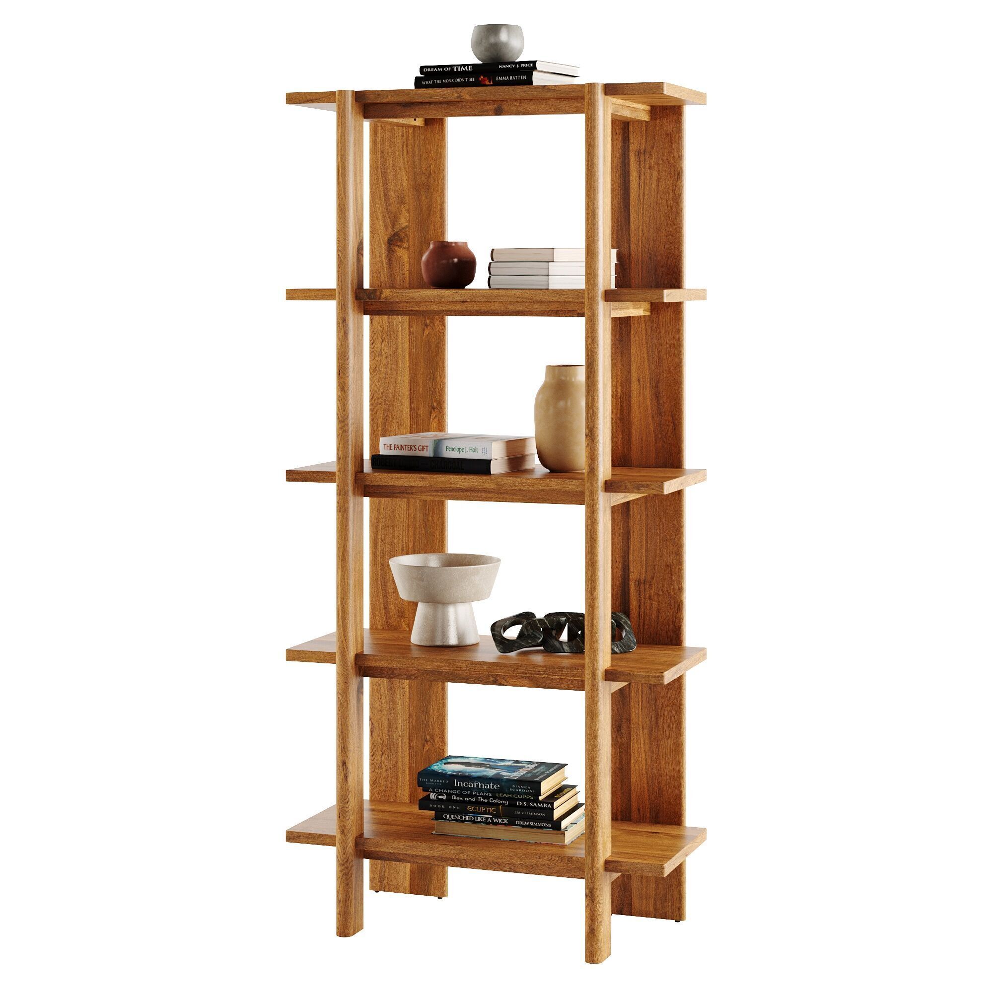 Otto Bookshelf 3D model_3