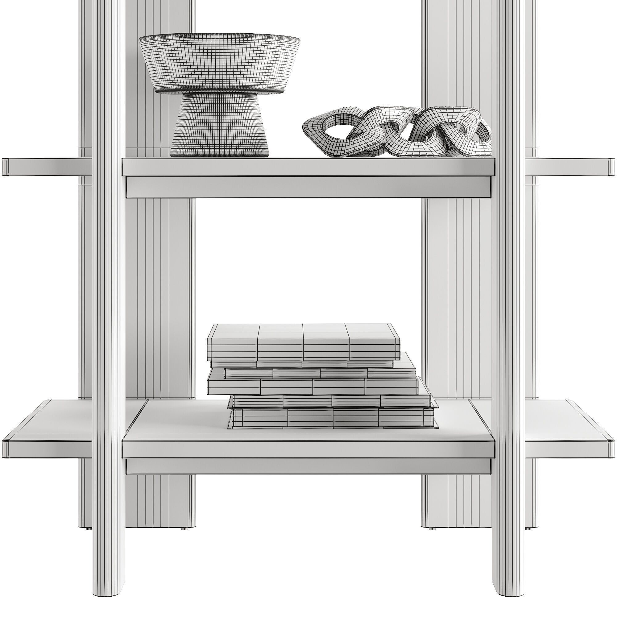 Otto Bookshelf 3D model_6