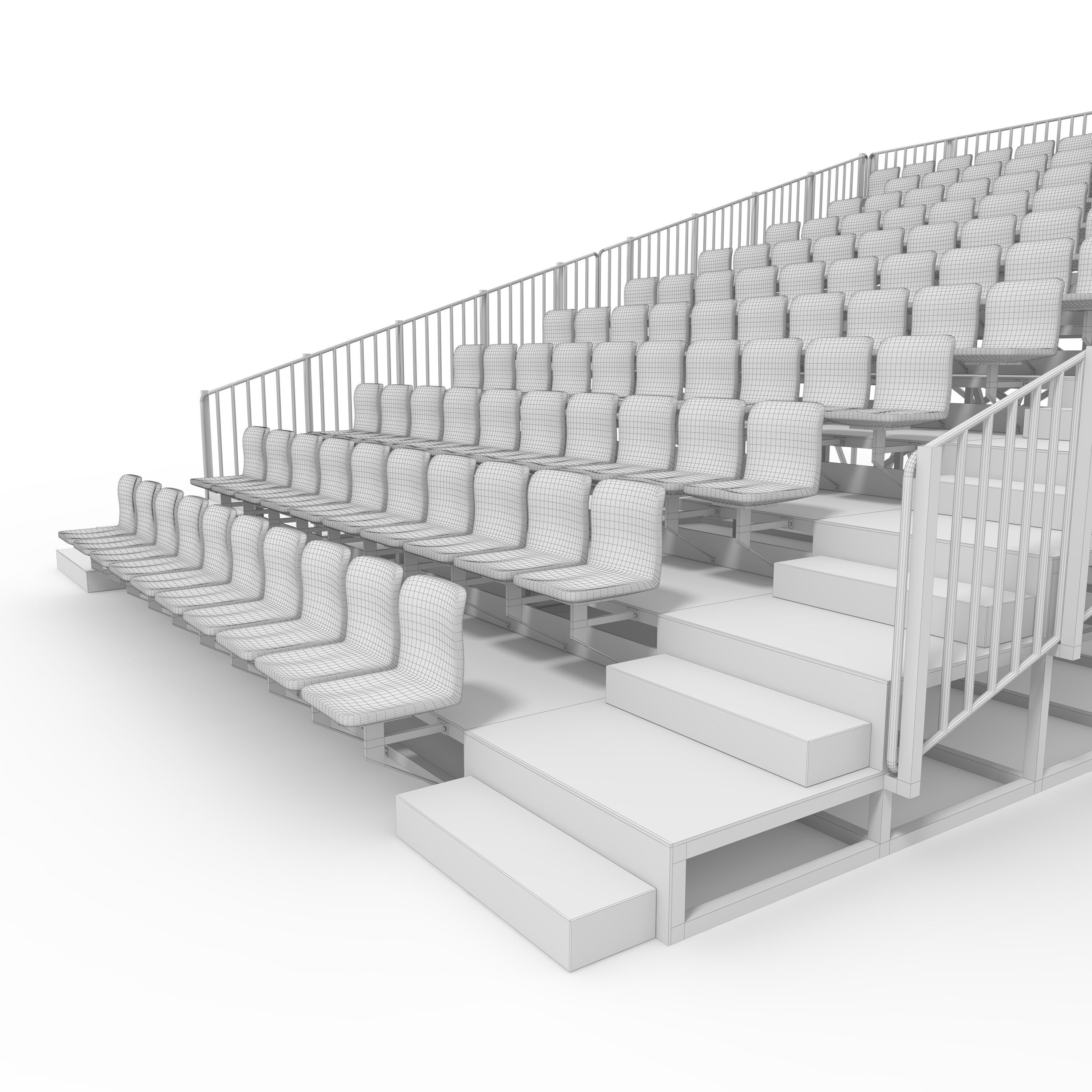 Bleachers 8 3D model_21