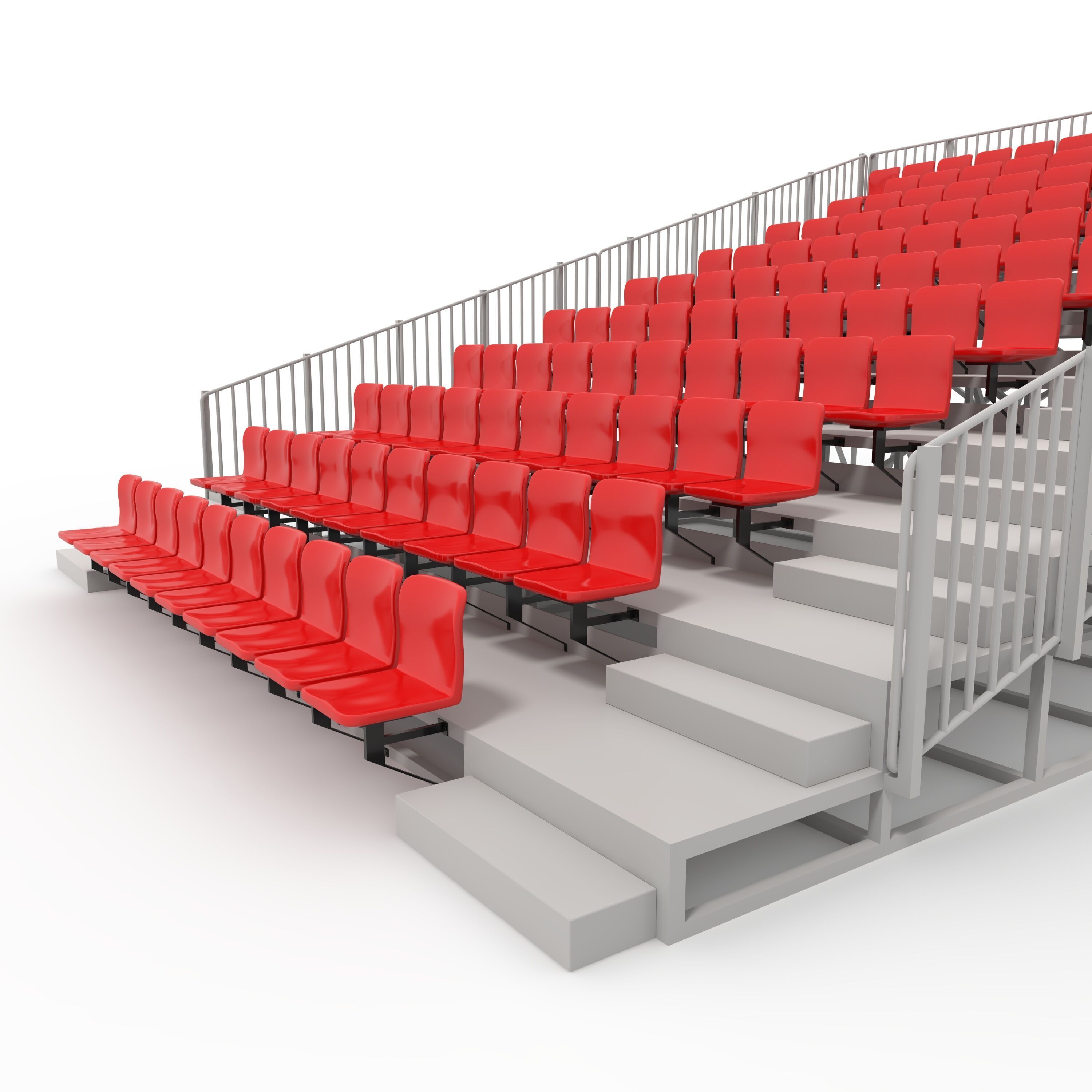 Bleachers 8 3D model_20