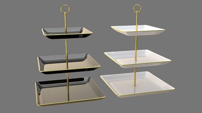 Square Plate Stand Collection 