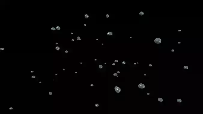 Underwater Bubbles 3D model