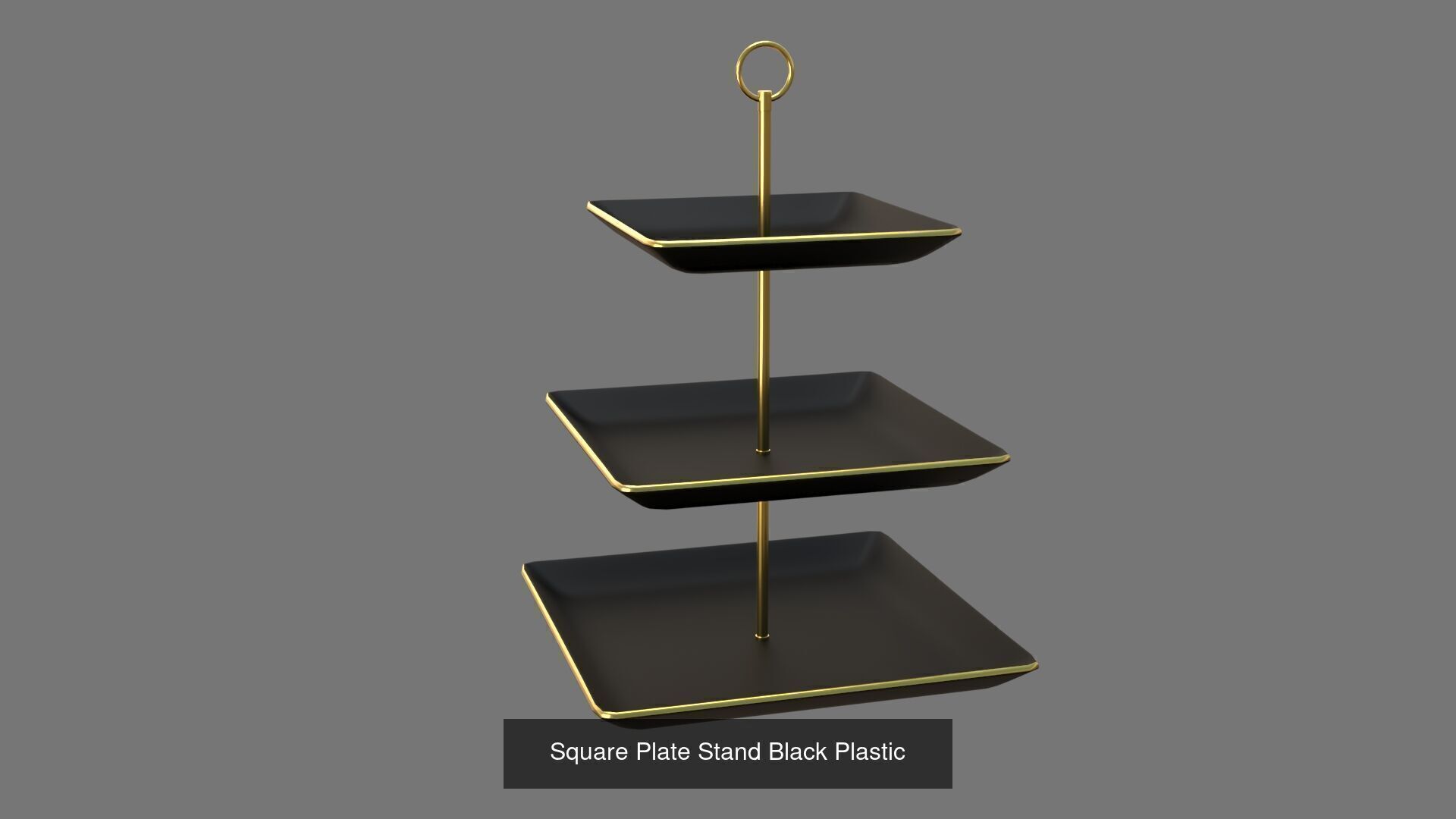 Square Plate Stand Collection 02 _2