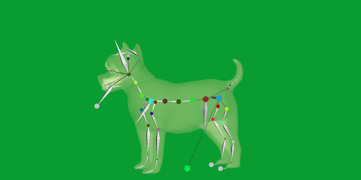 Cairn Terrier Dog Low-poly 3D model_17