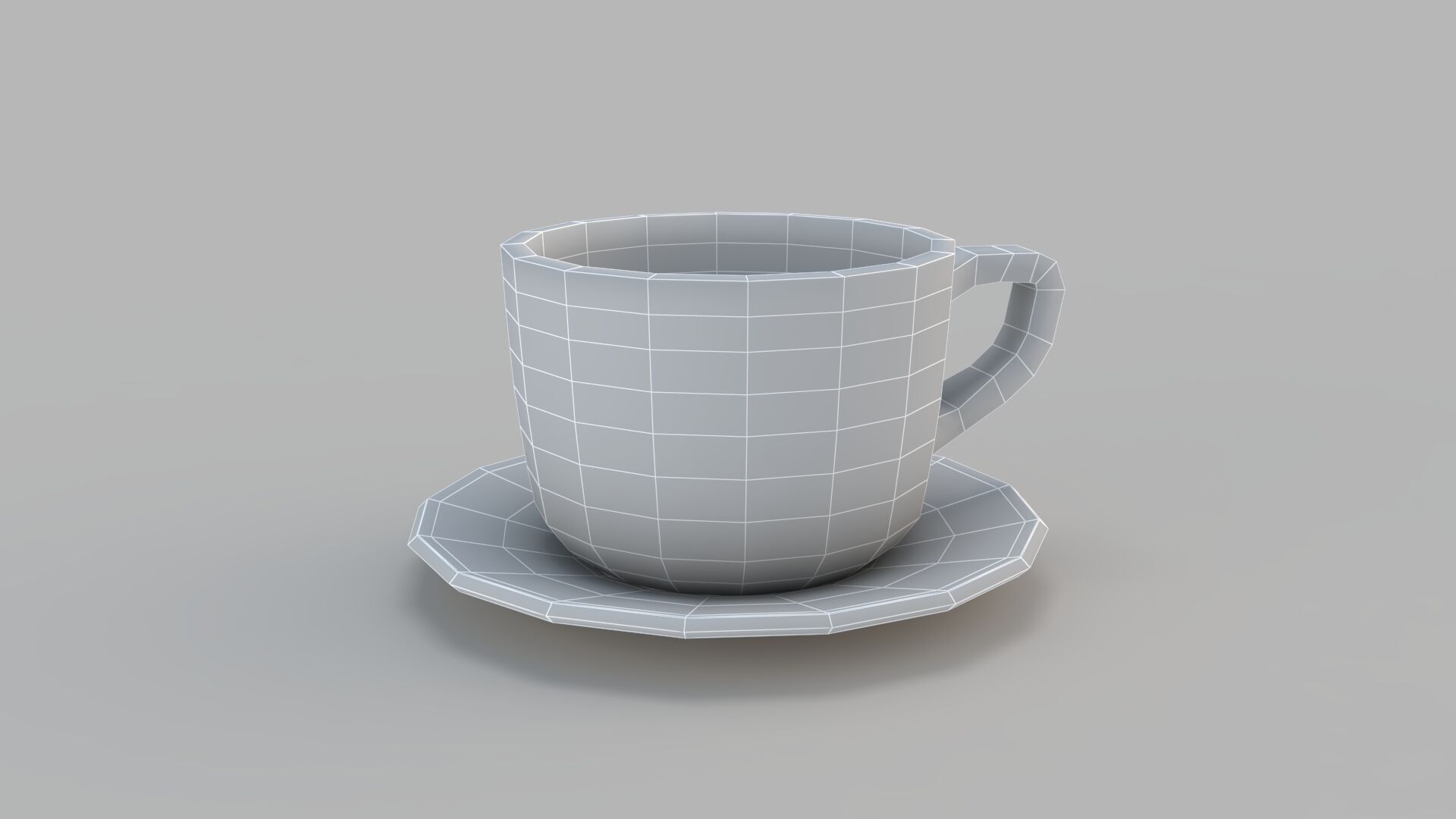  Cappuccino Cup With Coffee 03 3D model_8