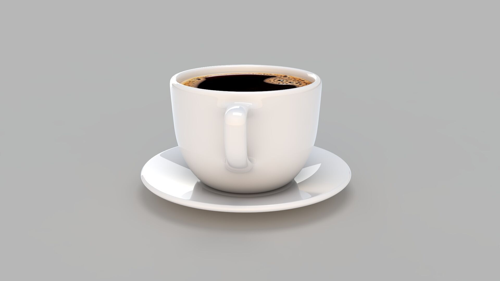  Cappuccino Cup With Coffee 03 3D model_3