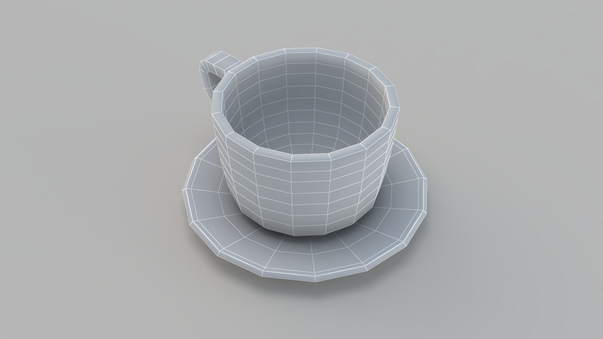  Cappuccino Cup With Coffee 03 3D model_7