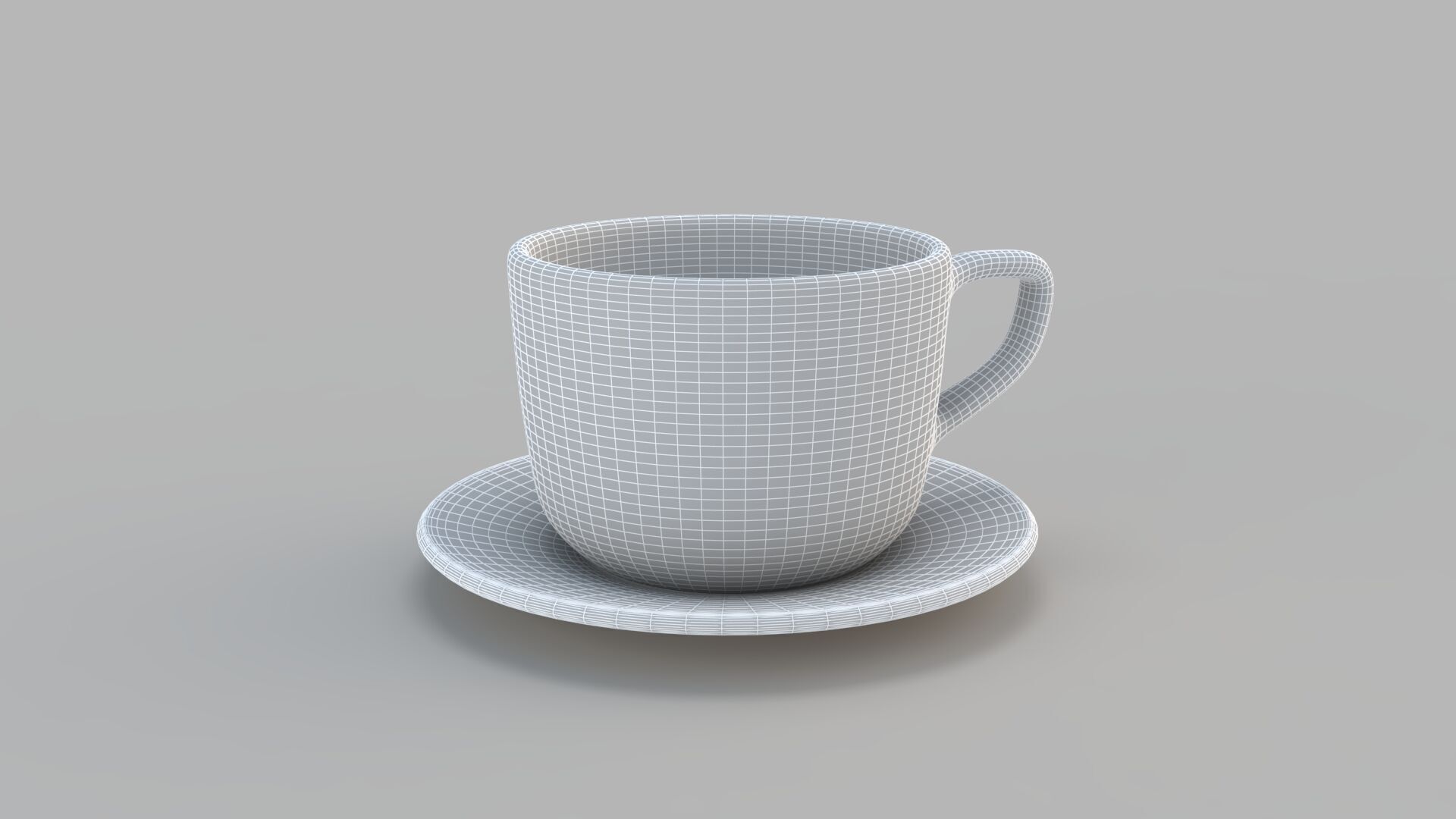  Cappuccino Cup With Coffee 03 3D model_5