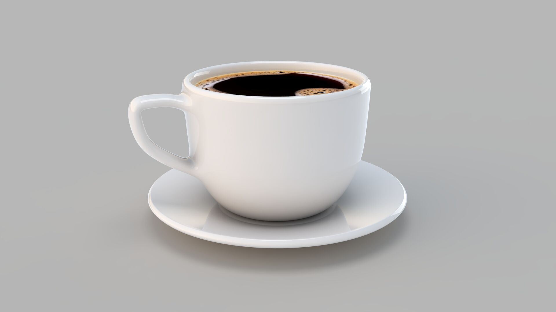  Cappuccino Cup With Coffee 03 3D model_4