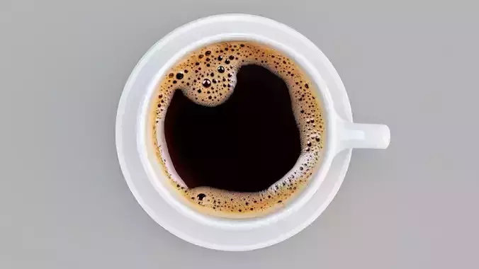  Cappuccino Cup With Coffee 03