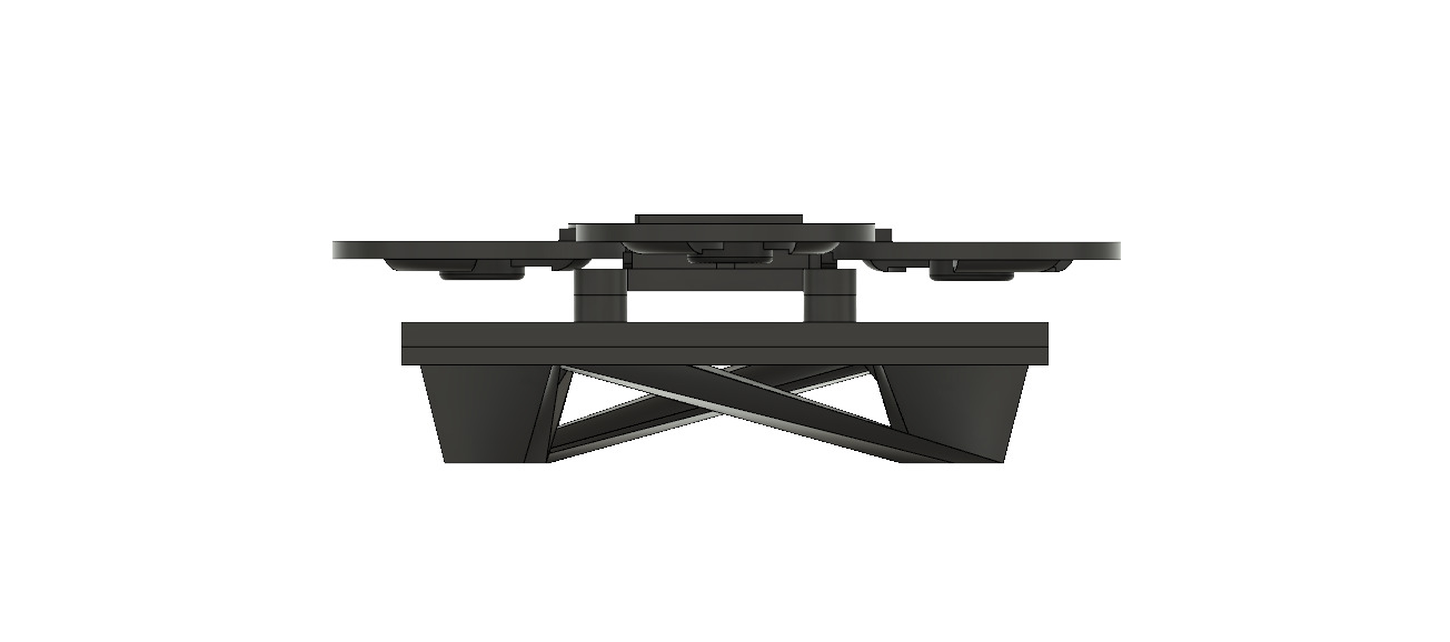 3 inch drone chassis 3D print model 3D print model_15