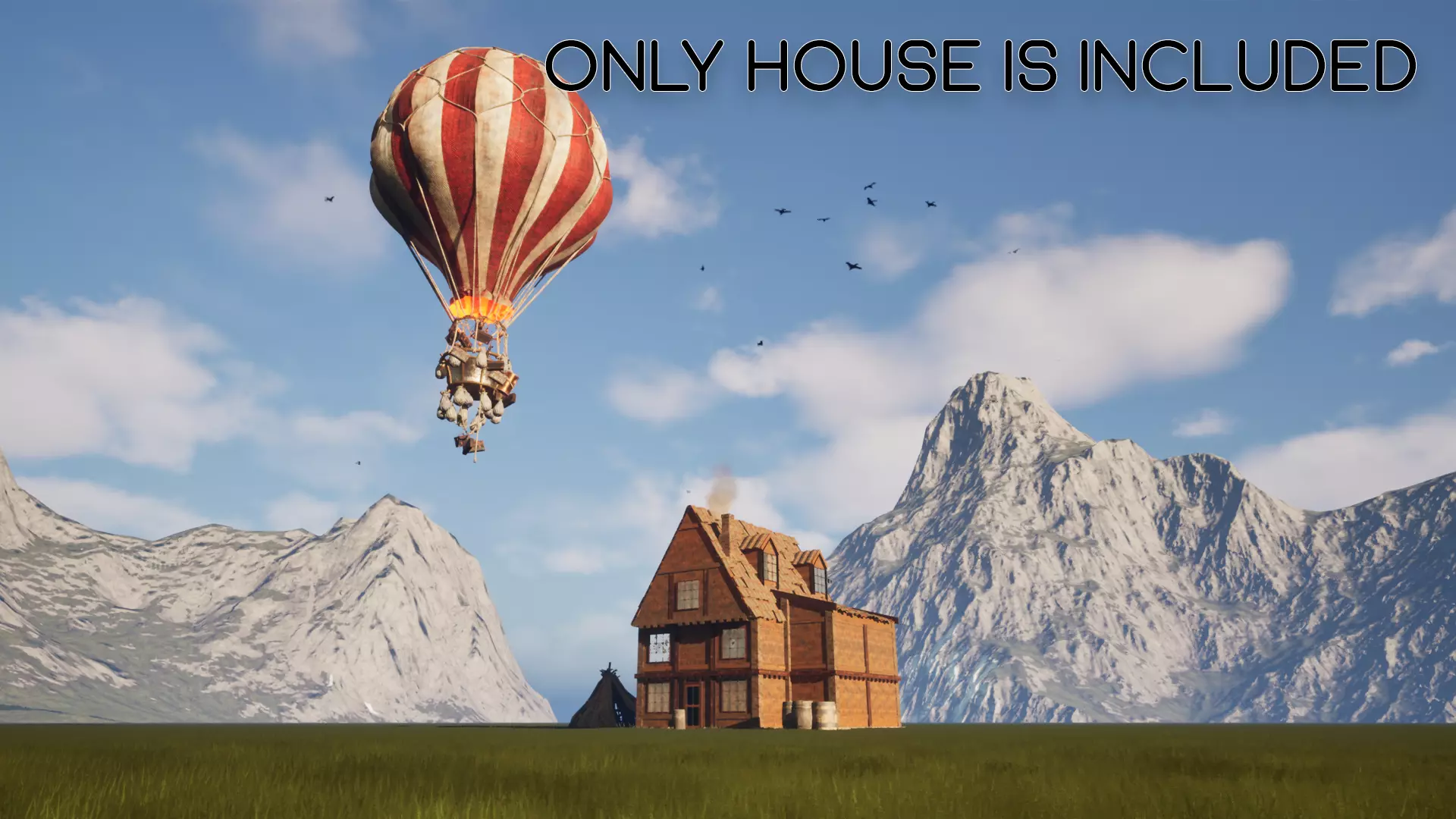 4K Quality AAA NEXT GEN game-ready model of town house 3D model