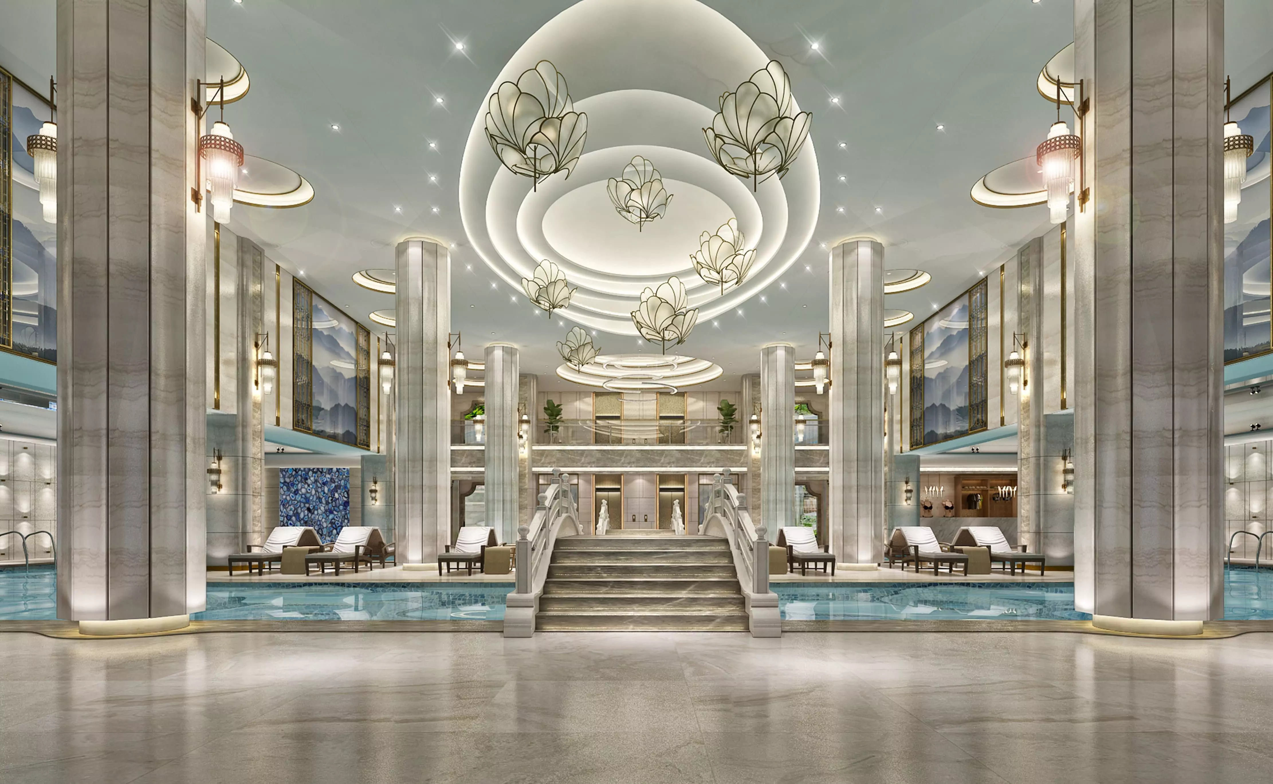 Swimming pool  3D model_0