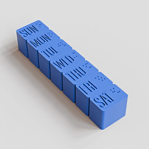 Medicine Container 3D model
