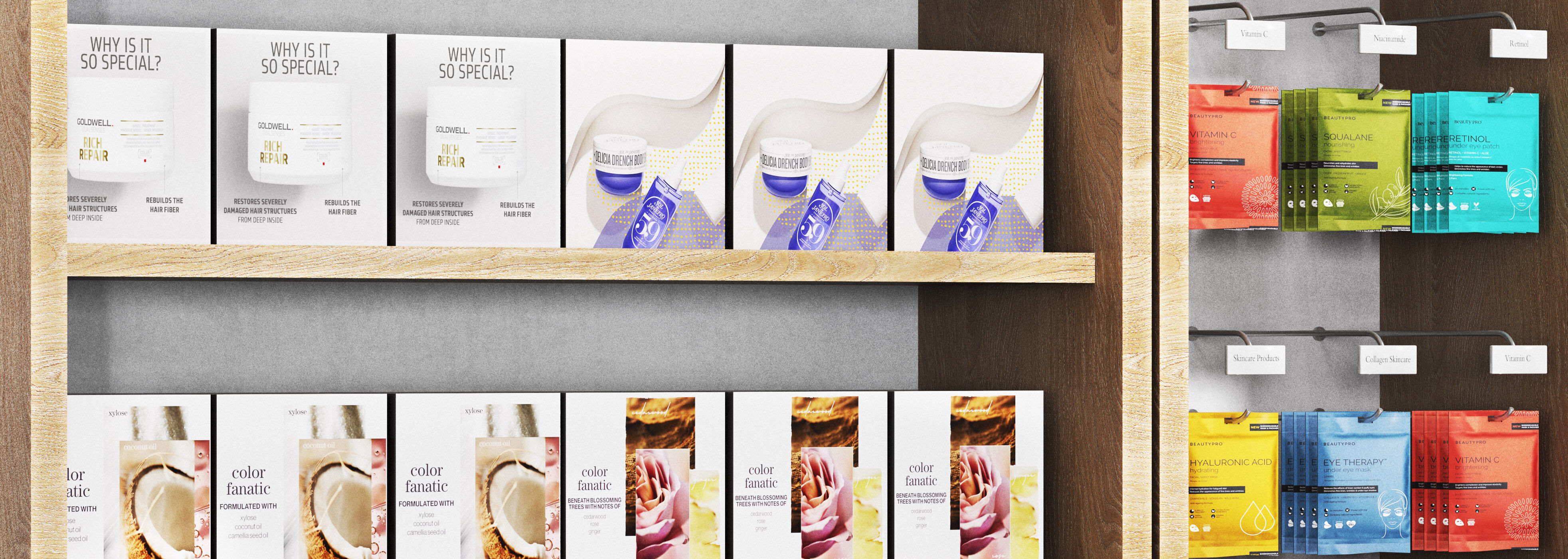 Pharmacy Drugstore showcase 02 Low-poly 3D model_12