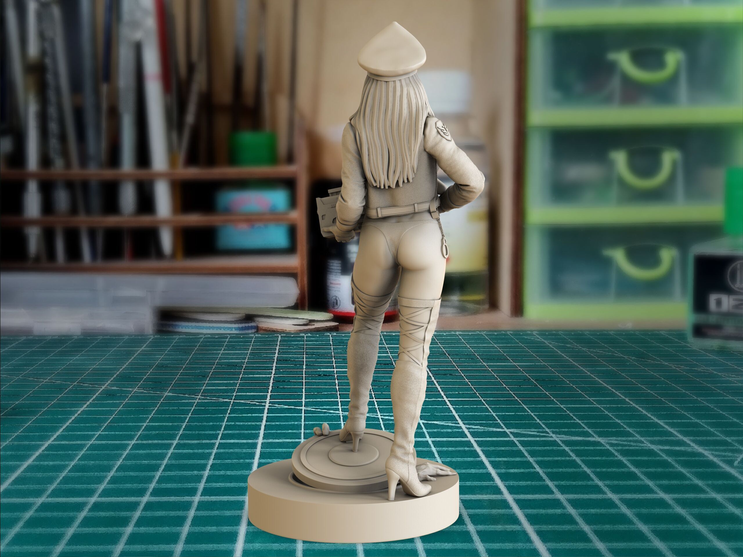 cyber cop 3D print model_5