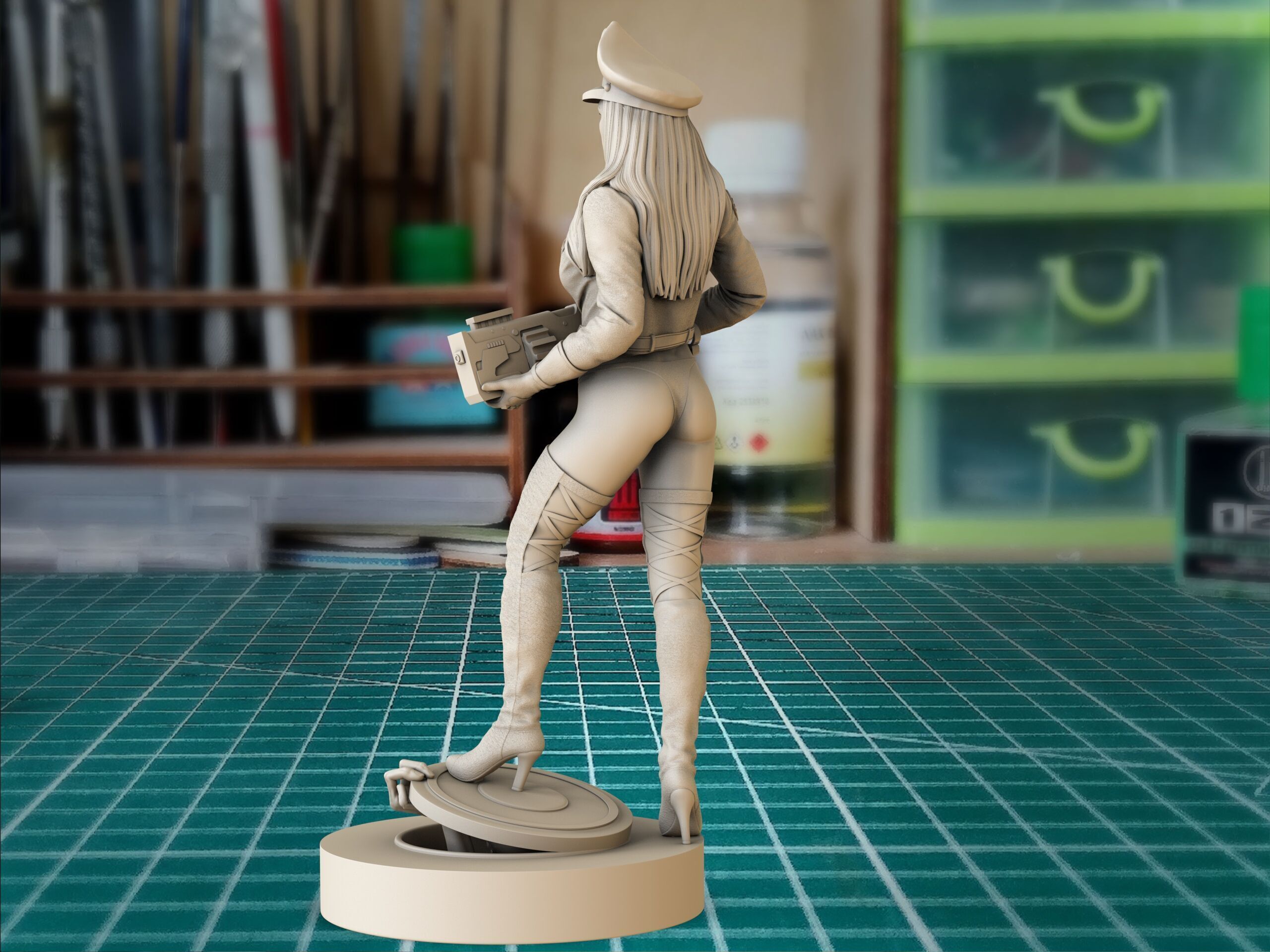 cyber cop 3D print model_4