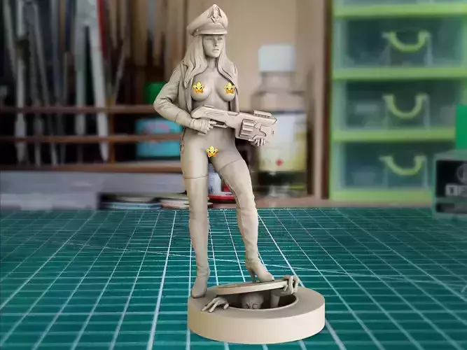 cyber cop 3D print model