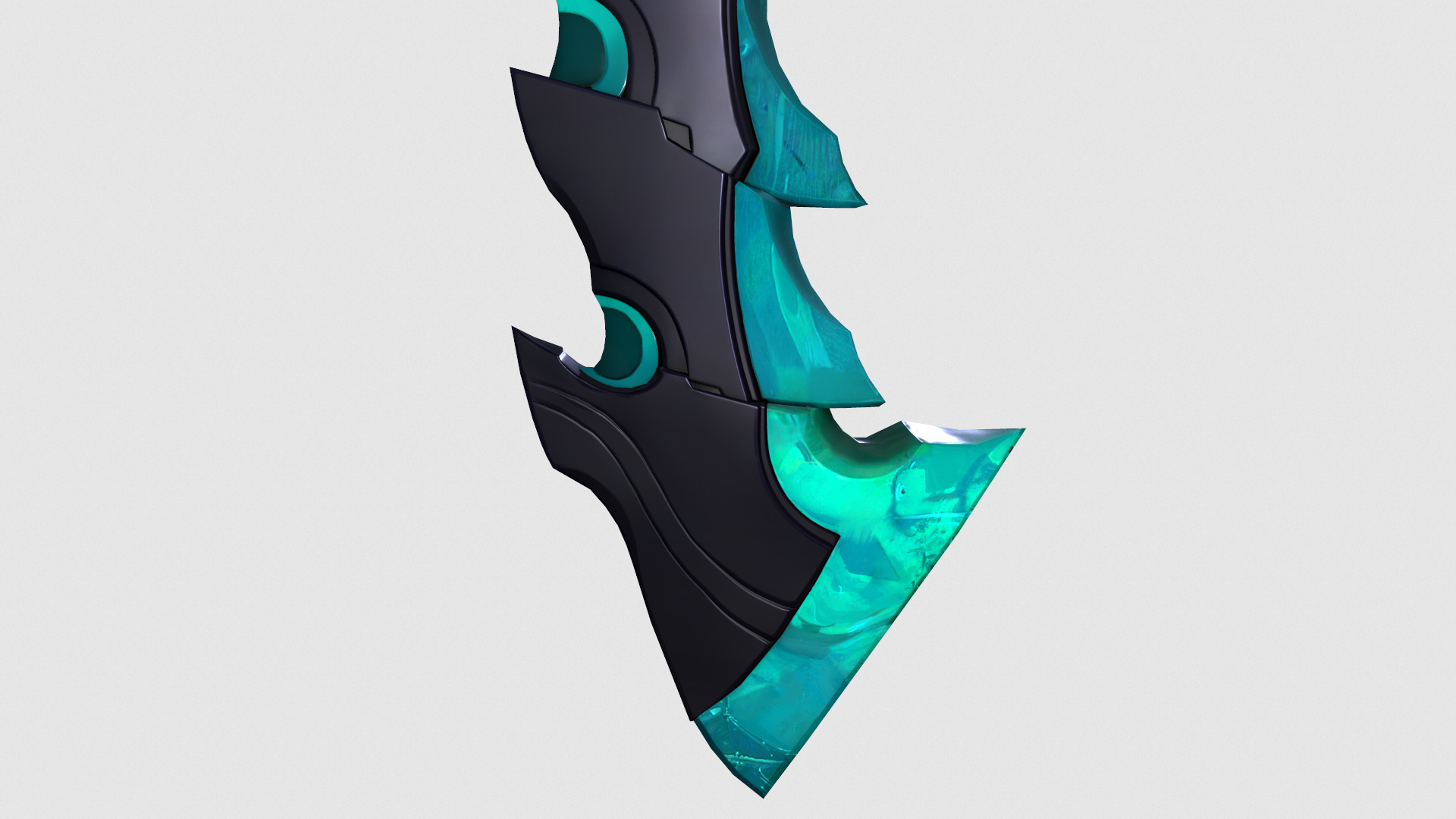 ClaymoreR31M11 lowpoly gameready Low-poly 3D model_10