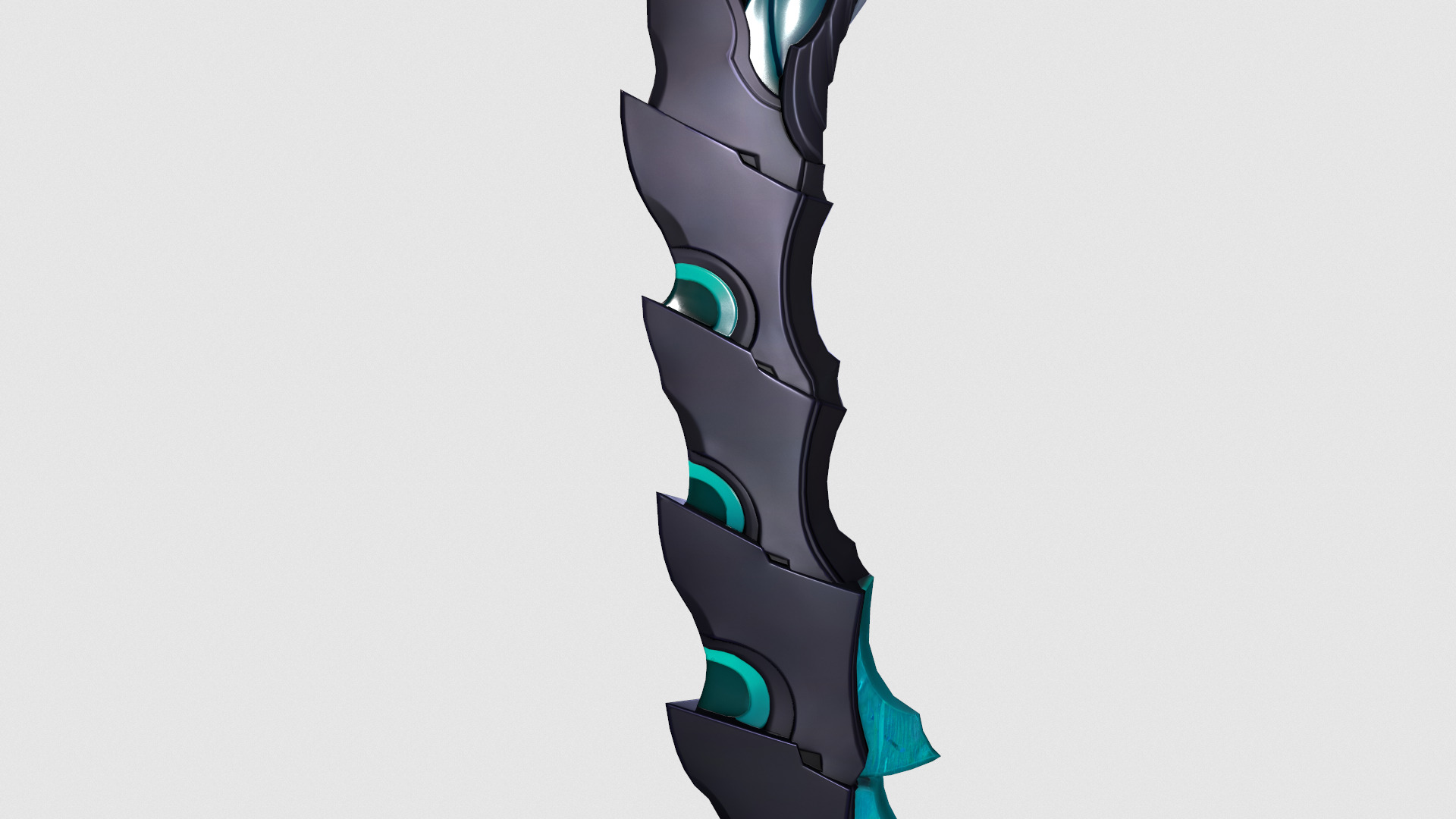 ClaymoreR31M11 lowpoly gameready Low-poly 3D model_9