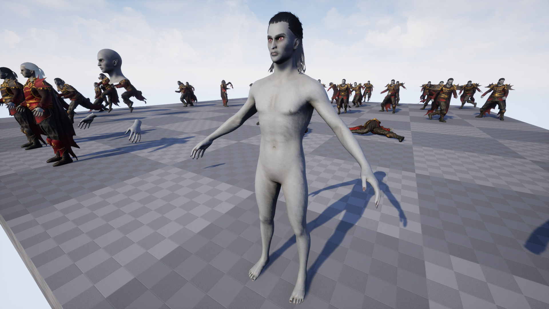 Vampire Lord Low-poly 3D model_18