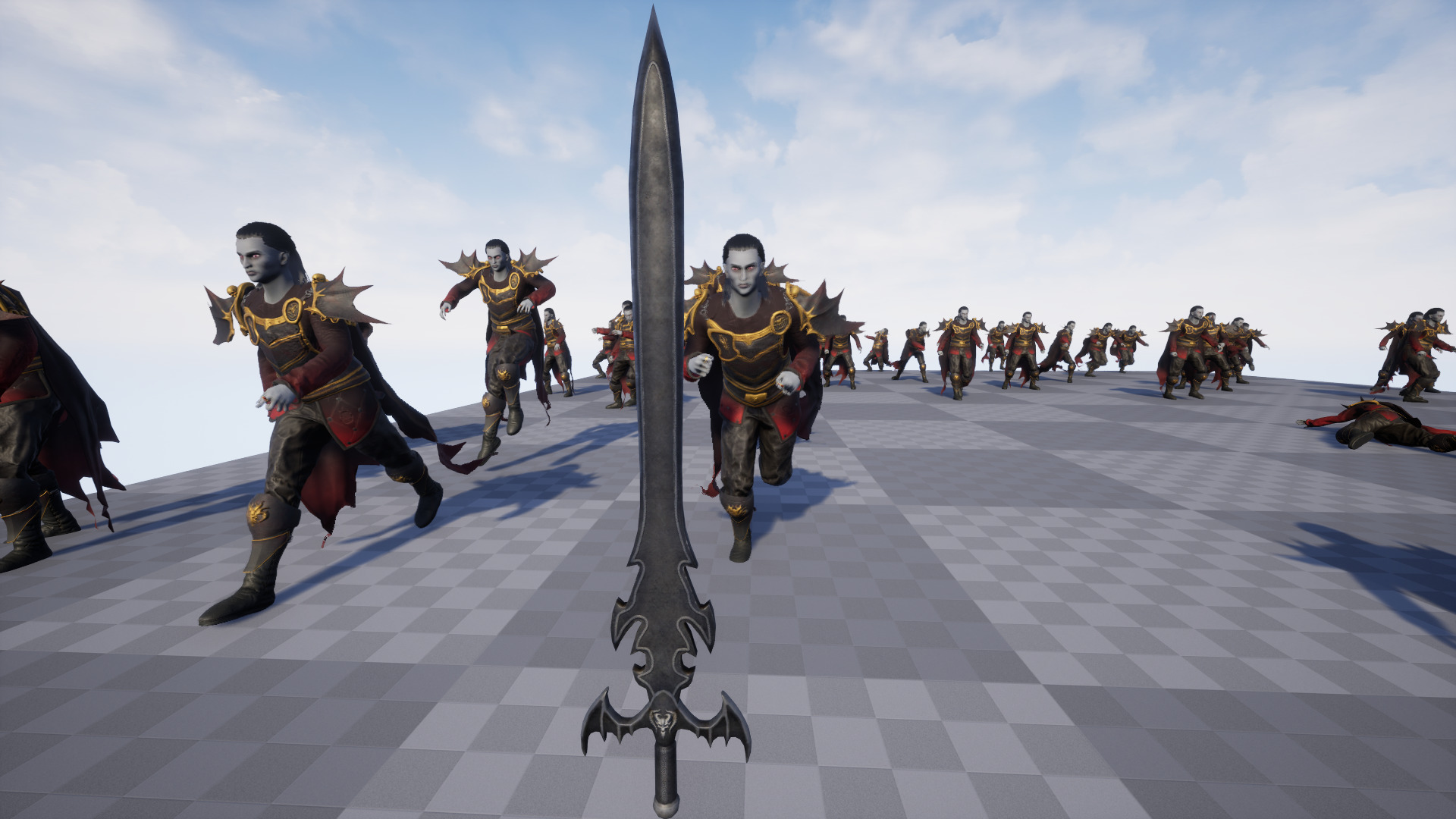 Vampire Lord Low-poly 3D model_21