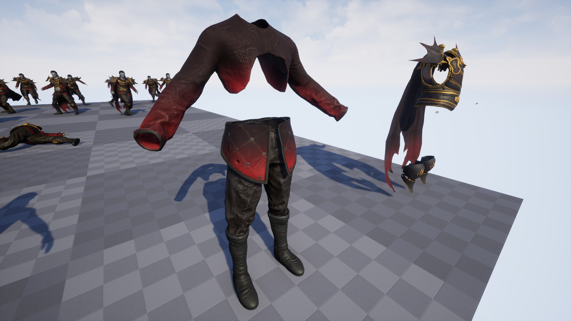 Vampire Lord Low-poly 3D model_20