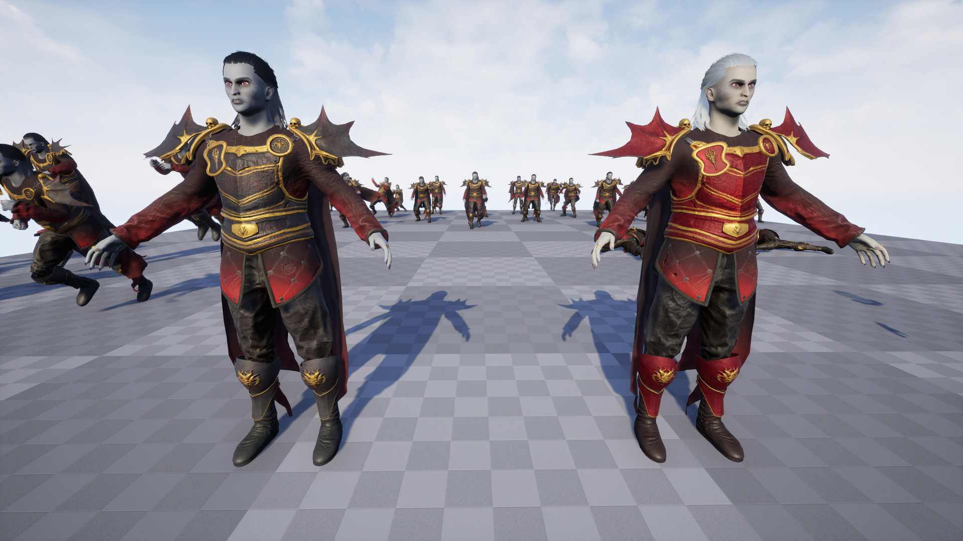 Vampire Lord Low-poly 3D model_14