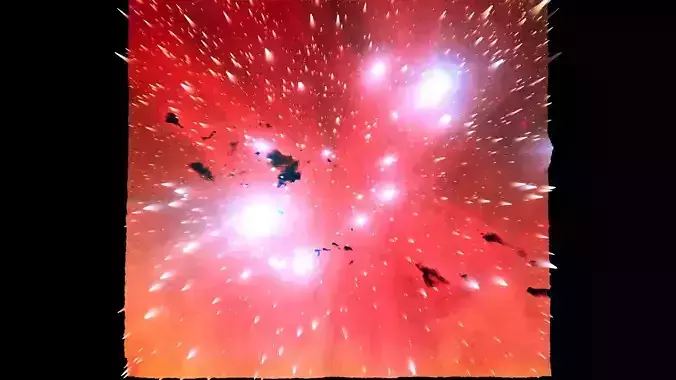 Running Chicken Nebula 3D model