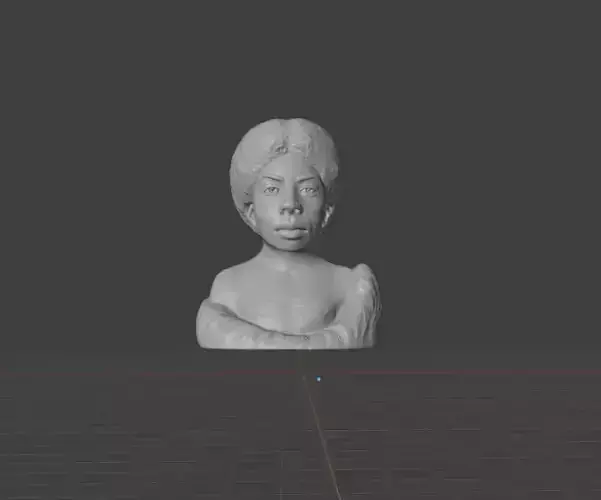 Nina Simone 3D print model