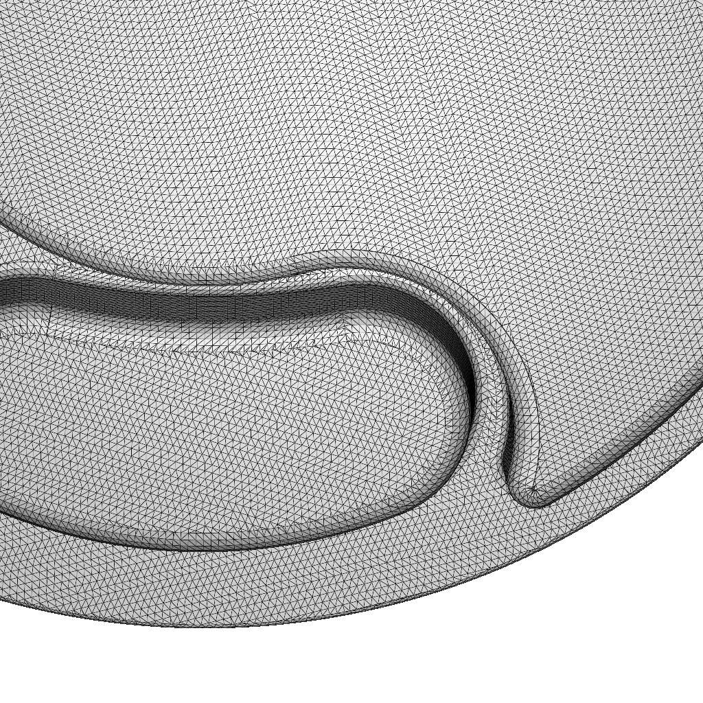 Exquisite Partition Plate 3D print model_6