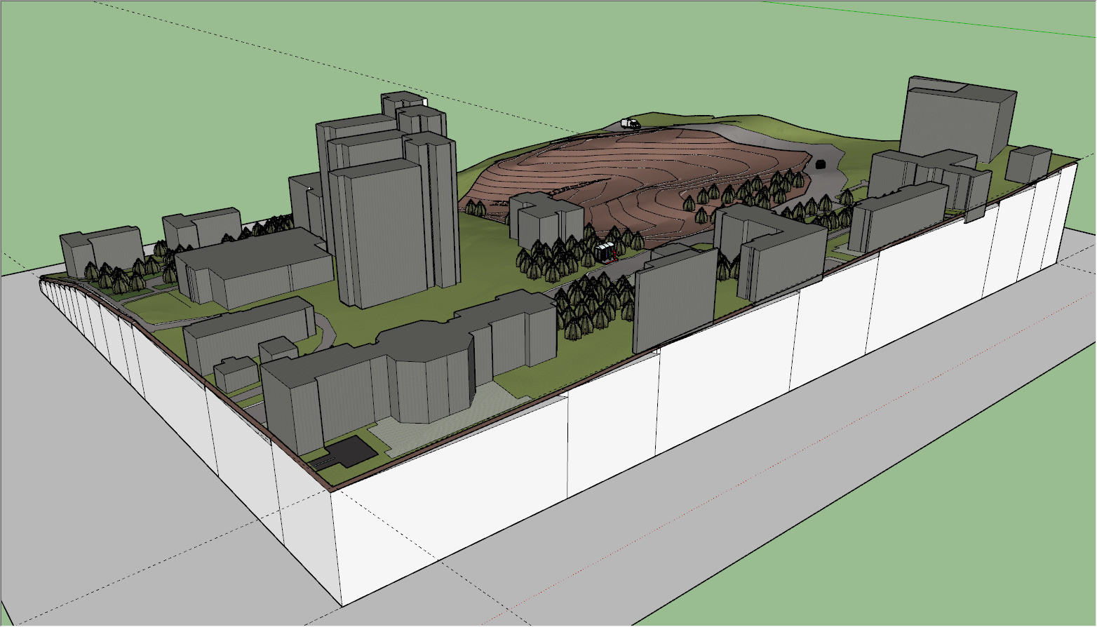 arazi - land - plot 3D model_3