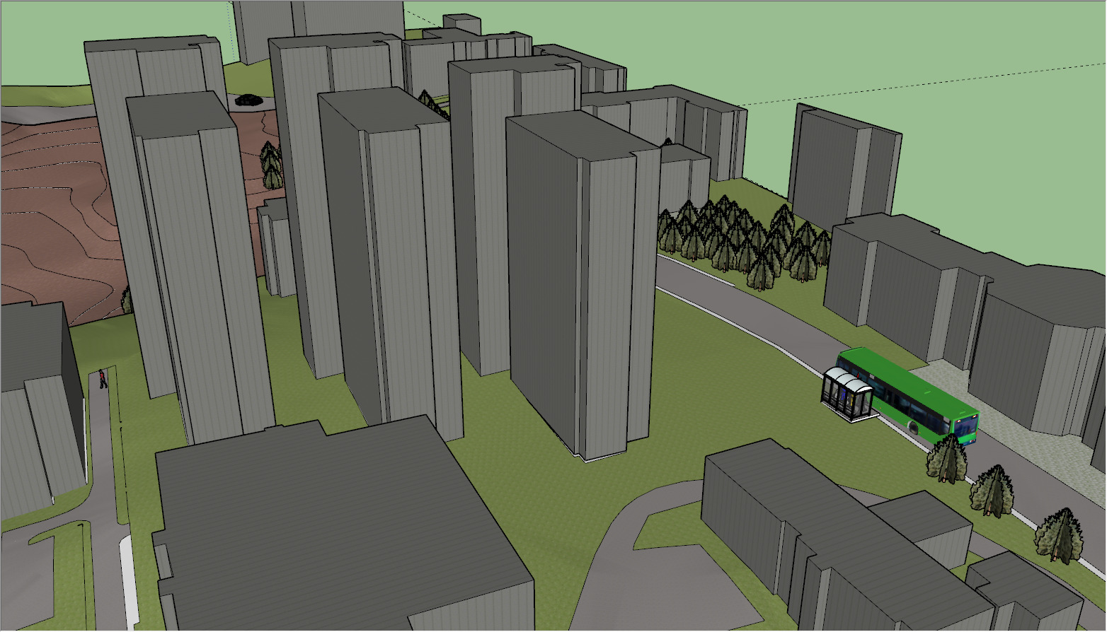 arazi - land - plot 3D model_4