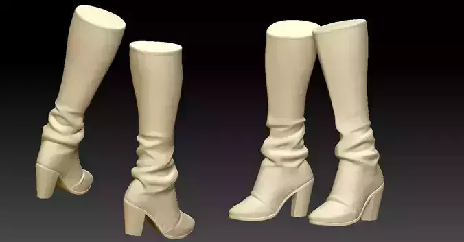 fashion shoes 24 3D print model