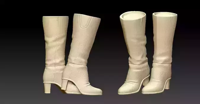 fashion shoes 25 3D print model