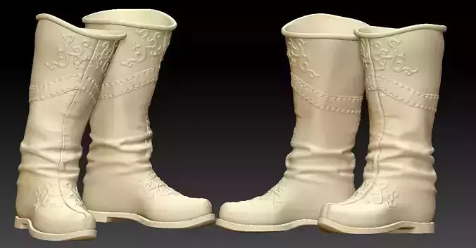 fashion shoes 26 3D print model