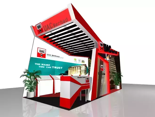 Exhibition Booth 6M x 3M 